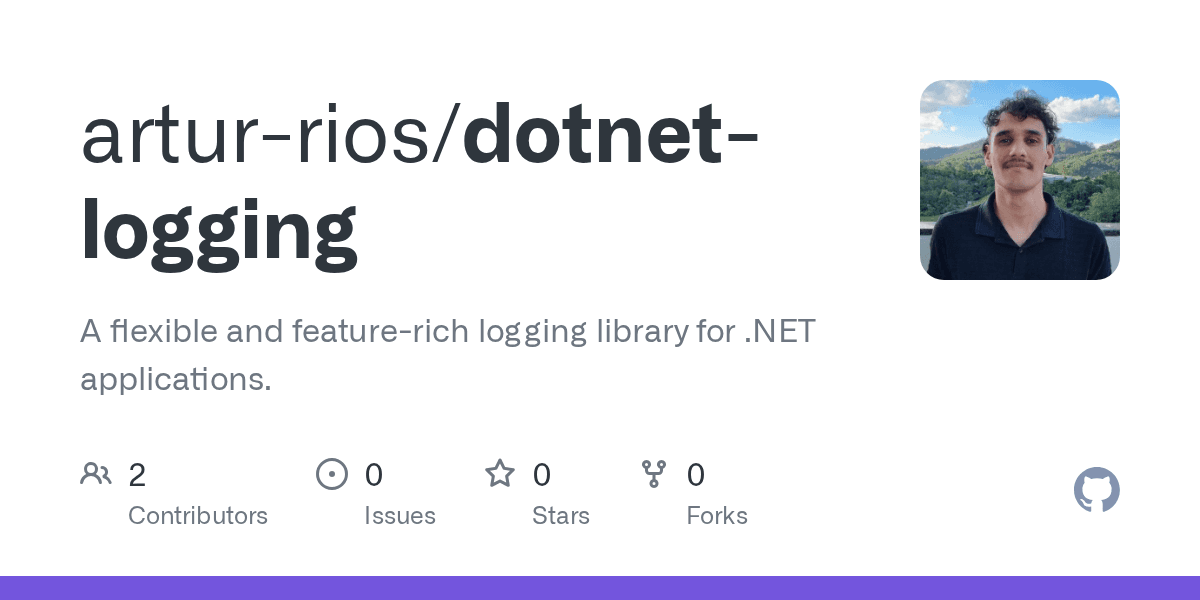 Dotnet Logging preview