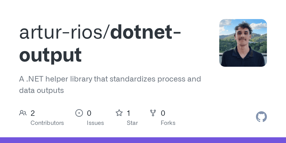 Dotnet Output preview