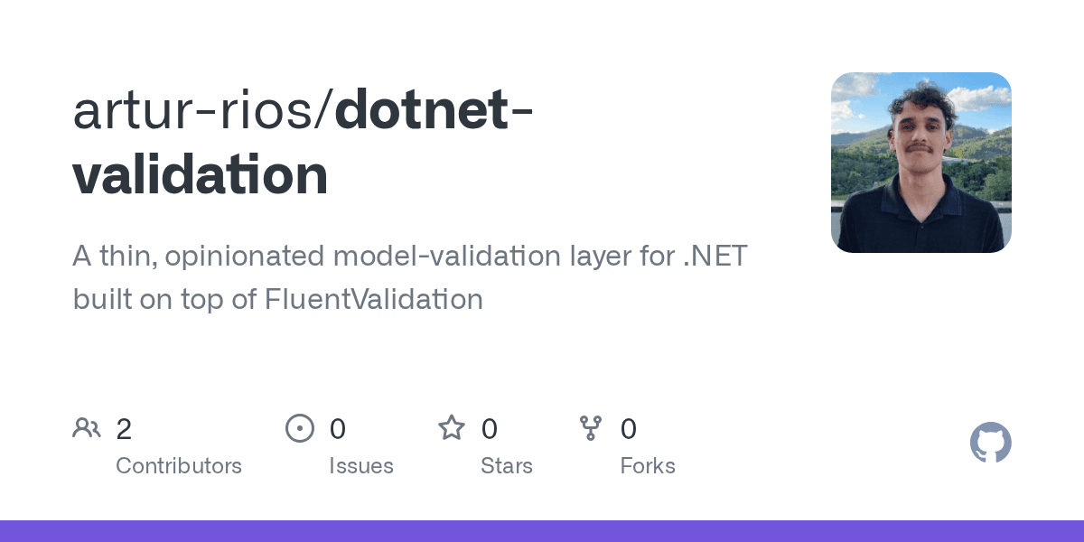 Dotnet Validation preview